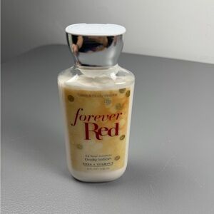 Bath & Body Works Forever Red Lotion — White & Gold